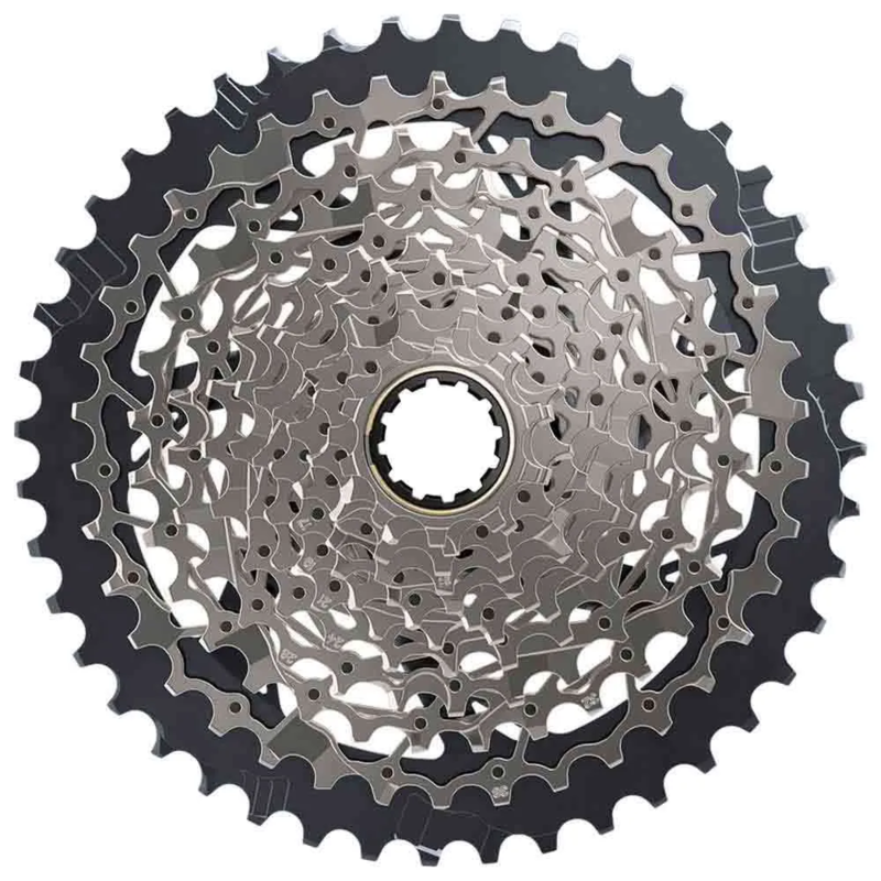 Sram SRAM CASSETTE XG-1271 D1 SILVER 12 SPEED 10-44 (FOR USE WITH XPLR RDS ONLY): 10-44T
